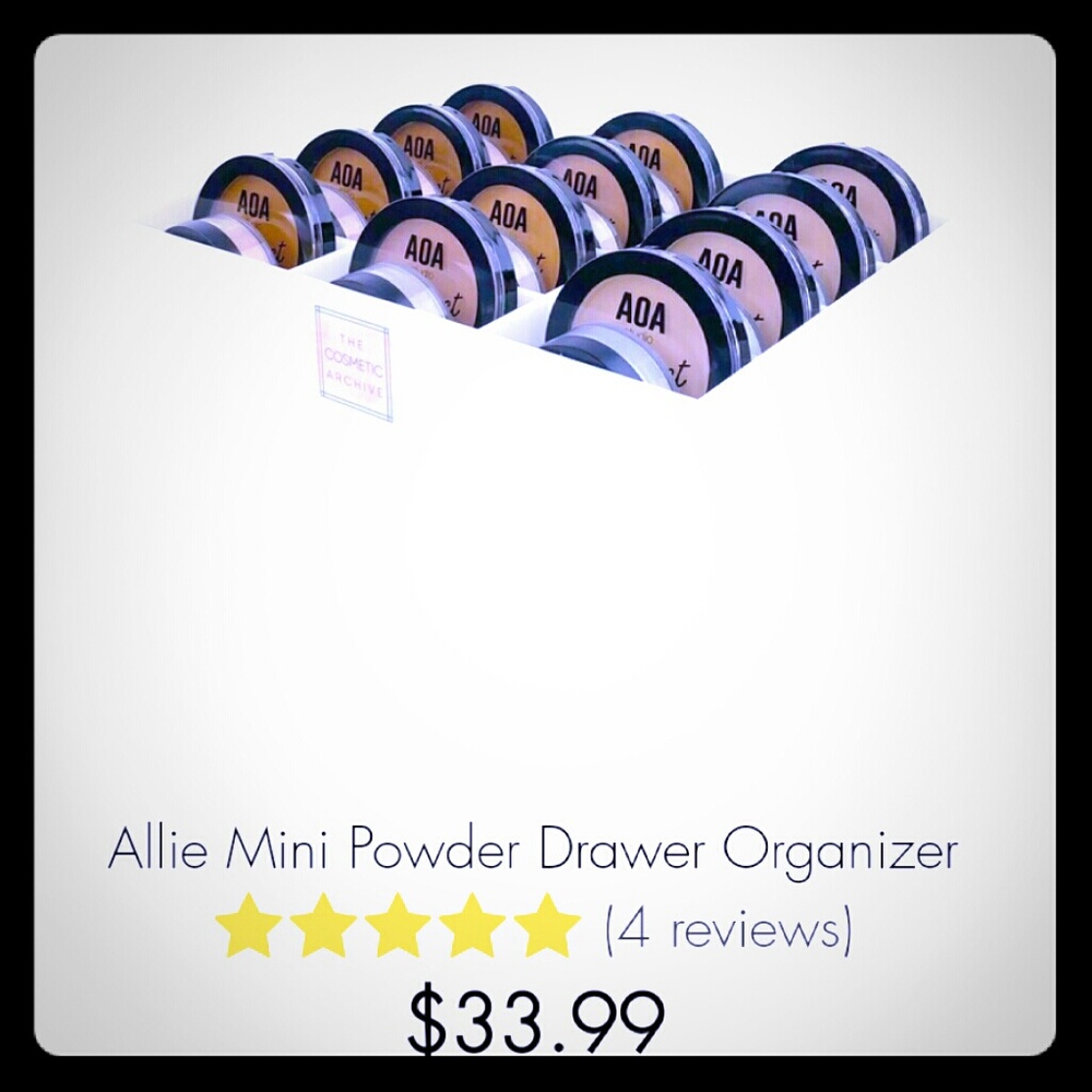 👑Allie Powder Drawer Organizer👑